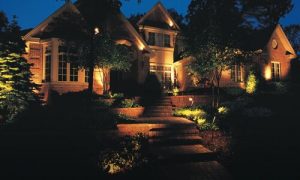 Norman Landscaping lighting project