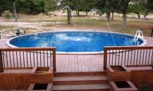 Norman Landscaping pool deck builders